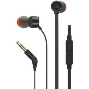Auriculares Intrauditivos JBL Tune 160/ con Micrófono/ Jack 3.5/ Negros - Imagen 1