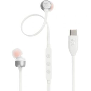 Auriculares Intrauditivos JBL Tune 310C/ con Micrófono/ Blancos - Imagen 1