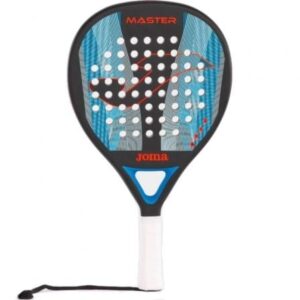 Pala de Pádel Joma Master/ Negra y Turquesa Flúor
