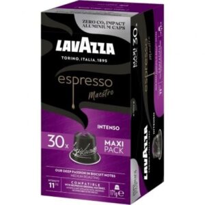 Cápsula Lavazza Espresso Maestro Intenso para cafeteras Nespresso/ Caja de 30 - Imagen 1