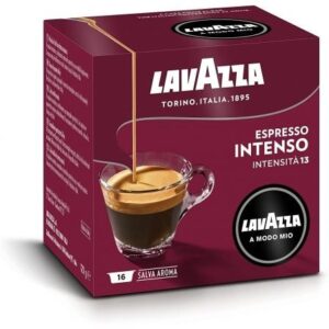 Cápsula Lavazza Intensamente para cafeteras A Modo Mio/ Caja de 16 - Imagen 1