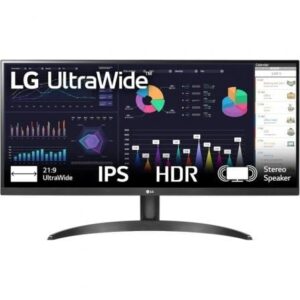 Monitor Profesional Ultrapanorámico LG 29WQ60A-B 29'/ WFHD/ Multimedia/ Negro - Imagen 1