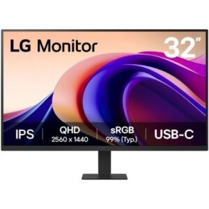 Monitor LG 32U631A-B 31.5'/ QHD/ Negro - Imagen 1