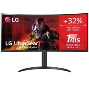 Monitor Gaming Ultrapanorámico Curvo LG UltraGear 34WP65CP-B 34'/ WQHD/ 1ms/ 160Hz/ VA/ Multimedia/ Negro - Imagen 1