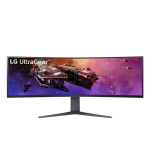 Monitor Gaming Ultrapanorámico Curvo LG UltraGear 45GR75DC-B 44.5'/ Dual QHD/ 1ms/ 200Hz/ VA/ Regulable en altura/ Negro - Imagen 1