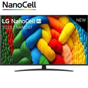 Televisor LG NanoCell 50NANO81A6A 50'/ Ultra HD 4K/ Smart TV/ WiFi