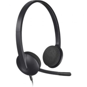 Auriculares Logitech H340/ con Micrófono/ USB/ Negros - Imagen 1