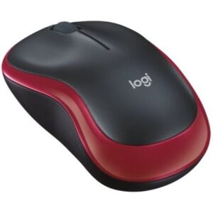 Ratón Inalámbrico Logitech M185/ Hasta 1000 DPI/ Rojo - Imagen 1