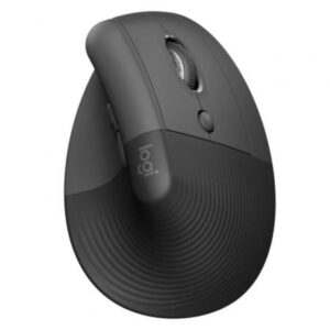 Ratón Ergonómico Inalámbrico por Bluetooth/ 2.4GHz Logitech Lift Vertical Ergonomic Mouse/ Hasta 4000 DPI/ Grafito - Imagen 1