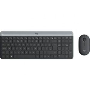 Teclado y Ratón Inalámbricos Logitech Slim Combo MK470 - Imagen 1