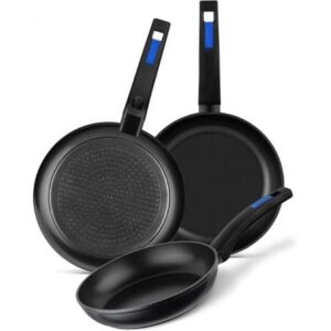 Pack 3 Sartenes Monix M811200/ Ø18/Ø22/Ø26/ Aluminio forjado - Imagen 1