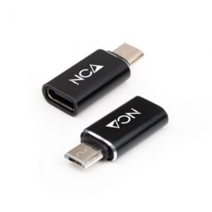 Adaptador Nanocable 10.02.0014/ MicroUSB Macho - USB Tipo-C Hembra - Imagen 1