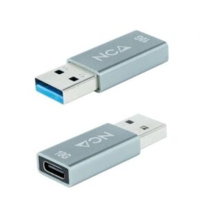 Adaptador USB 3.1 Nanocable 10.02.0013/ USB Macho - USB Tipo-C Hembra - Imagen 1
