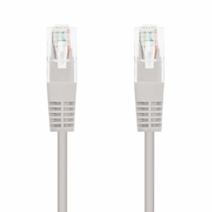 Cable de Red RJ45 UTP Nanocable 10.20.0401 Cat.6/ 1m/ Gris - Imagen 1