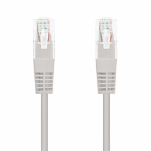 Cable de Red RJ45 UTP Nanocable 10.20.0403 Cat.6/ 3m/ Gris - Imagen 1
