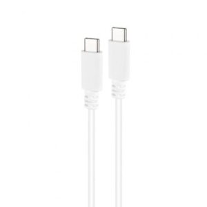 Cable USB 2.0 Tipo-C Nanocable 10.01.2301-L150-W/ USB Tipo-C Macho - USB Tipo-C Macho/ 480Mbps/ 1.5m/ Blanco - Imagen 1