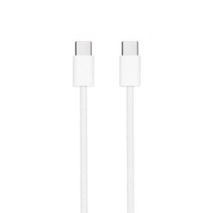 Cable USB 2.0 Tipo-C Nanocable 10.01.6002-CO/ USB Tipo-C Macho - USB Tipo-C Macho/ Hasta 60W/ 480Mbps/ 2m/ Blanco - Imagen 1