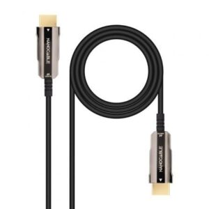 Cable HDMI 2.0 AOC 4K Nanocable 10.15.2015/ HDMI Macho - HDMI Macho/ 15m/ Negro - Imagen 1