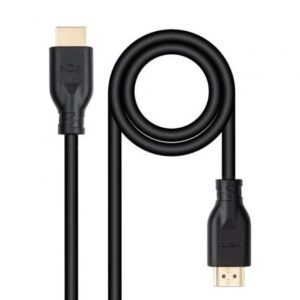 Cable HDMI 2.0 4K CCS Nanocable 10.15.3901-L150/ HDMI Macho - HDMI Macho/ 1.5m/ Negro - Imagen 1
