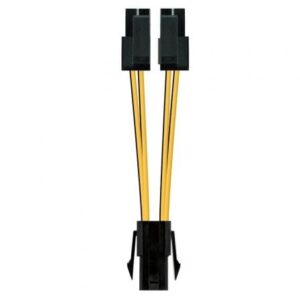 Cable de Alimentación Microprocesador Nanocable 10.19.1401/ Molex -4+4 PIN Macho - Molex 4 PIN Hembra/ 15cm - Imagen 1