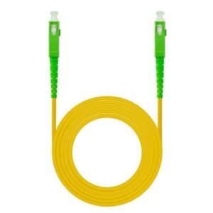 Cable de Fibra Óptica G657A2 Nanocable 10.20.0000-100/ LSZH/ 100m/ Amarillo - Imagen 1