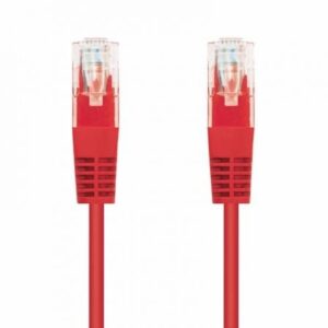Cable de Red RJ45 UTP Nanocable 10.20.0400-R Cat.6/ 50cm/ Rojo - Imagen 1