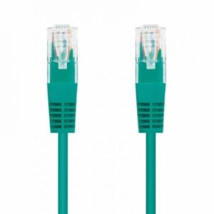 Cable de Red RJ45 UTP Nanocable 10.20.0401-GR Cat.6/ 1m/ Verde - Imagen 1