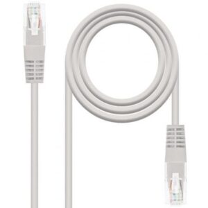 Cable de Red RJ45 UTP Nanocable 10.20.0401-L150 Cat.6A/ 1.5m/ Gris - Imagen 1