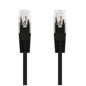 Cable de Red RJ45 UTP Nanocable 10.20.0402-BK Cat.6/ 2m/ Negro - Imagen 1