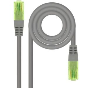 Cable de Red RJ45 UTP Nanocable 10.20.1415 Cat.6/ 15m/ Gris - Imagen 1