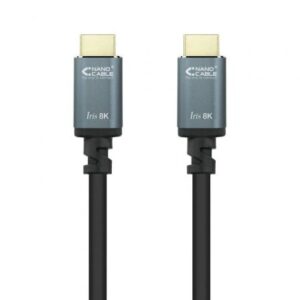 Cable HDMI 2.1 8K Nanocable 10.15.8001-L150/ HDMI Macho - HDMI Macho/ 1.5m/ Negro - Imagen 1