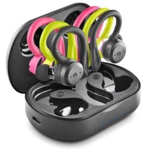 Auriculares Deportivos Bluetooth NGS Ártica Jogger con estuche de carga/ Autonomía 10h/ Negros - Imagen 1