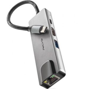 Docking USB Tipo-C NGS WonderDock Supra/ 1xUSB/ 1xUSB Tipo-C DP/ 1xHDMI/ 1xRJ45 - Imagen 1