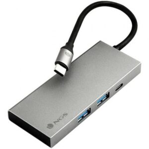Docking USB Tipo-C NGS WonderDock4 Pro/ 2xUSB/ 1xUSB Tipo-C DP/ 1xHDMI - Imagen 1