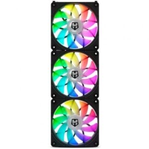 Pack 3 Ventiladores Nox Easy Link/ ARGB/ 12cm - Imagen 1