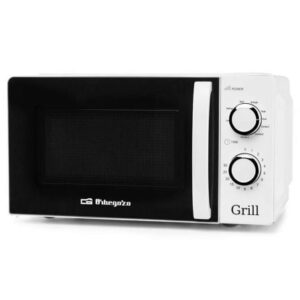 Microondas Orbegozo MIG 2130/ 700W/ Capacidad 20L/ Función Grill/ Blanco - Imagen 1