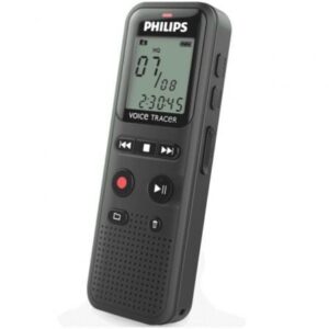 Grabadora de Voz Philips VoiceTracer DVT1160/ 8kHz/ Negro - Imagen 1