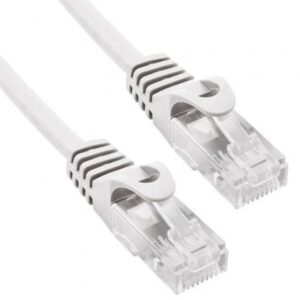 Cable de Red RJ45 UTP Phasak PHK 1520 Cat.6/ 20m/ Gris - Imagen 1