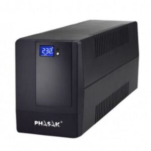 SAI Línea Interactiva Phasak 1000 VA LCD/ 1000VA/ 4 Salidas/ Formato Torre - Imagen 1