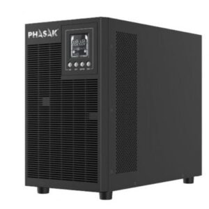 SAI Online Phasak 3000 VA Online LCD/ 3000VA-2700W/ 4 Salidas/ Formato Torre - Imagen 1
