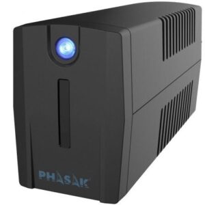 SAI Línea Interactiva Phasak Ottima 660 VA Interactive/ 660VA-360W/ 2 Salidas/ Formato Torre - Imagen 1