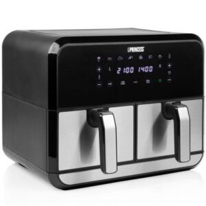 Freidora por Aire / Sin Aceite Princess Double Basket Airfryer 182074/ 2400W/ Capacidad 8L - Imagen 1