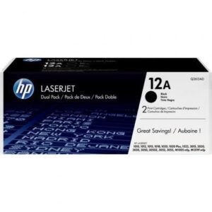 Tóner Original HP nº12A Multipack/ 2x Negro - Imagen 1