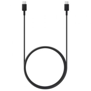 Cable USB 2.0 Tipo-C Samsung EP-DX310JBEGEU/ USB Tipo-C Macho - USB Tipo-C Macho/ 1.8m/ Negro - Imagen 1