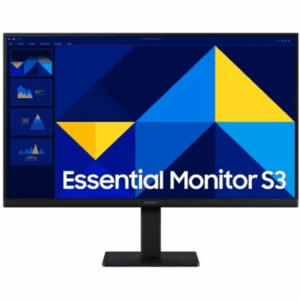 Monitor Profesional Samsung Essential Monitor S3 S24D304GAU/ 24'/ Full HD/ Negro - Imagen 1
