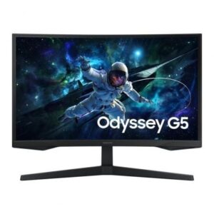 Monitor Gaming Curvo Samsung Odyssey G5 S27CG552EU 27'/ QHD/ 1ms/ 165Hz/ VA / Negro - Imagen 1