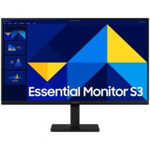 Monitor Profesional Samsung Essential Monitor S3 S27D300GAU/ 27'/ Full HD/ Negro - Imagen 1