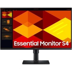 Monitor Profesional Samsung Essential Monitor S4 S27D400GAU/ 27'/ Full HD/ Regulable en altura/ Negro - Imagen 1