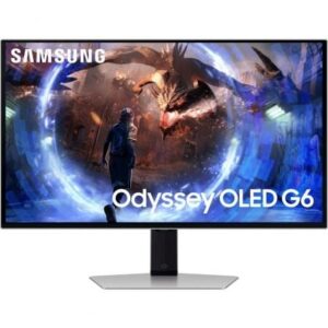 Monitor Gaming Samsung G6 Odyssey OLED S27DG602SU 27'/ QHD/ 0.03ms/ 360Hz/ Regulable en Altura/ Plata - Imagen 1