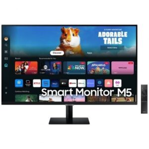 Smart Monitor Samsung M5 S27DM502EU 27'/ Full HD/ Multimedia/ Smart TV/ Negro - Imagen 1